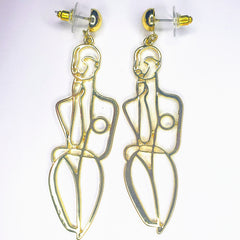 Curvy Feminine Lines - Earrings