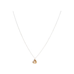 BAWA Charity Small Paw Print Heart Necklace