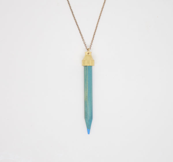 Colored Pencil Necklace