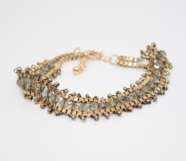Crystal Beaded Bracelet