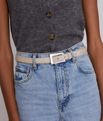 Bri Women's Leather Waist Belt - Purity Collection