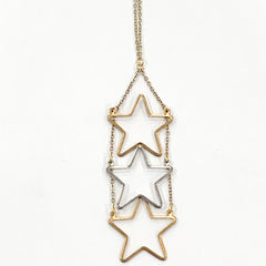 Triple Stars Necklace