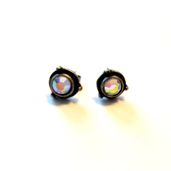 Rainbow Sparkle Studs