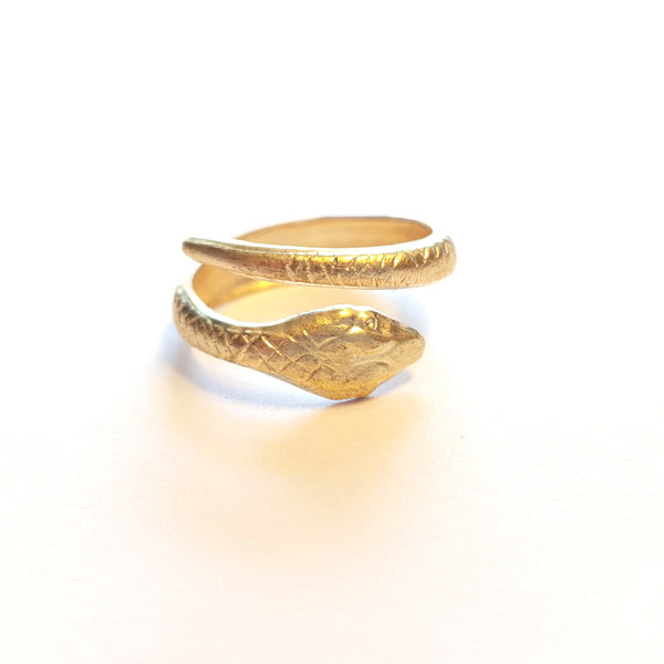 Gold Snake Ring