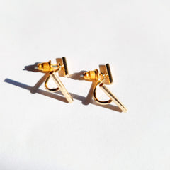 Bar Jacket Earrings