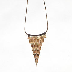 Beaded Decollete Necklace