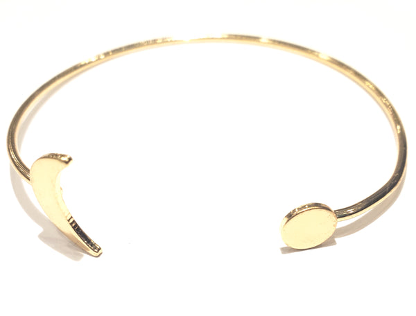 Gold Moon Bangle