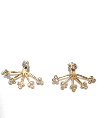 Cut-Out Cluster Earrings