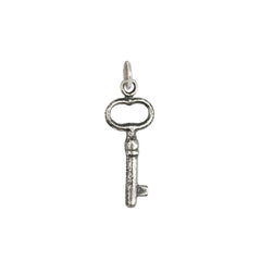 Oval Key Symbol Charm