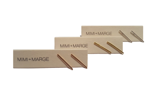 Minimalist Line Studs