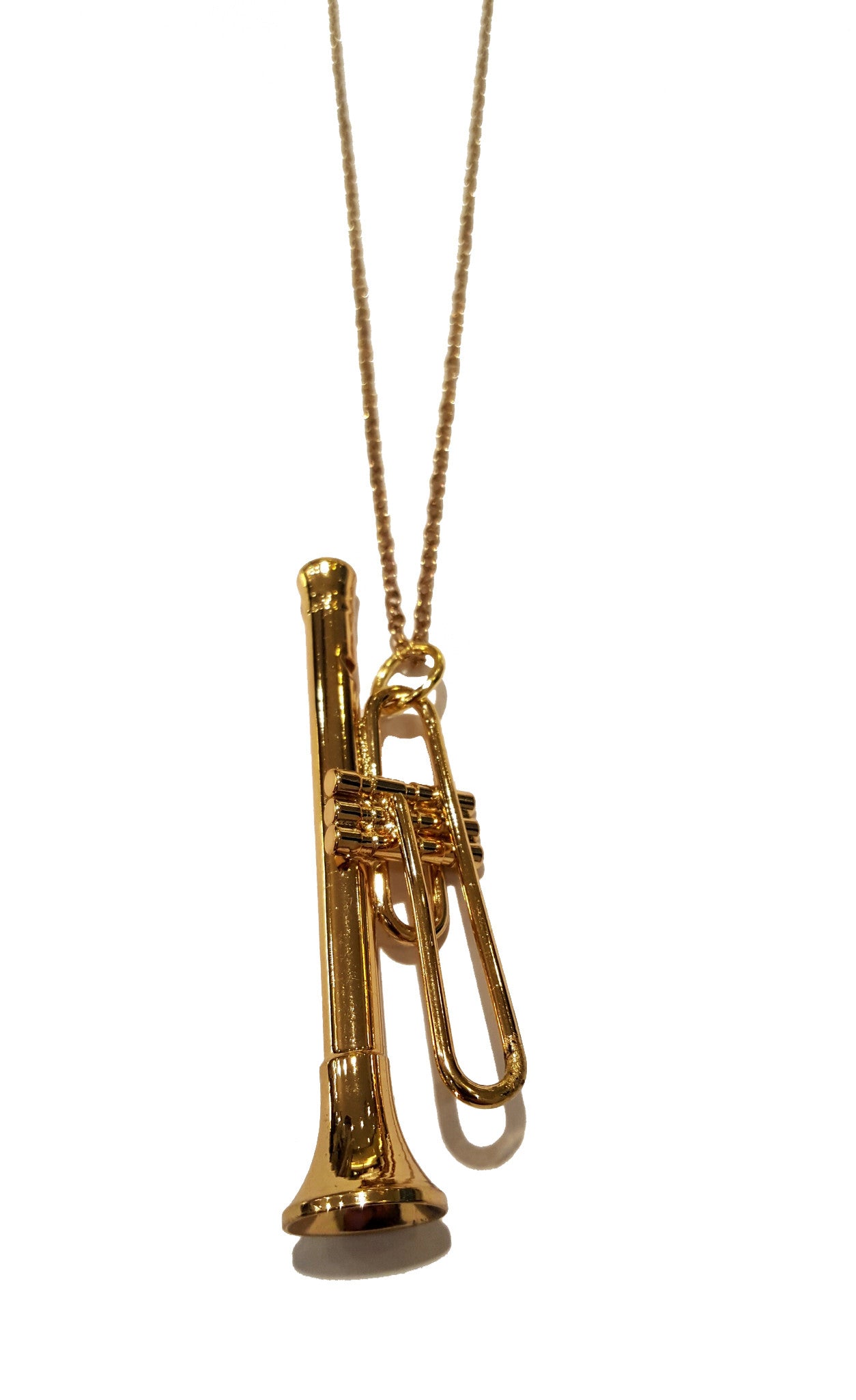 Trumpet Pendant Necklace