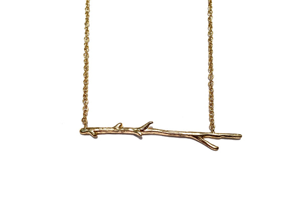 Horizontal Twig Necklace