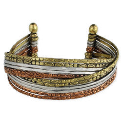 Woven Metal Cuff